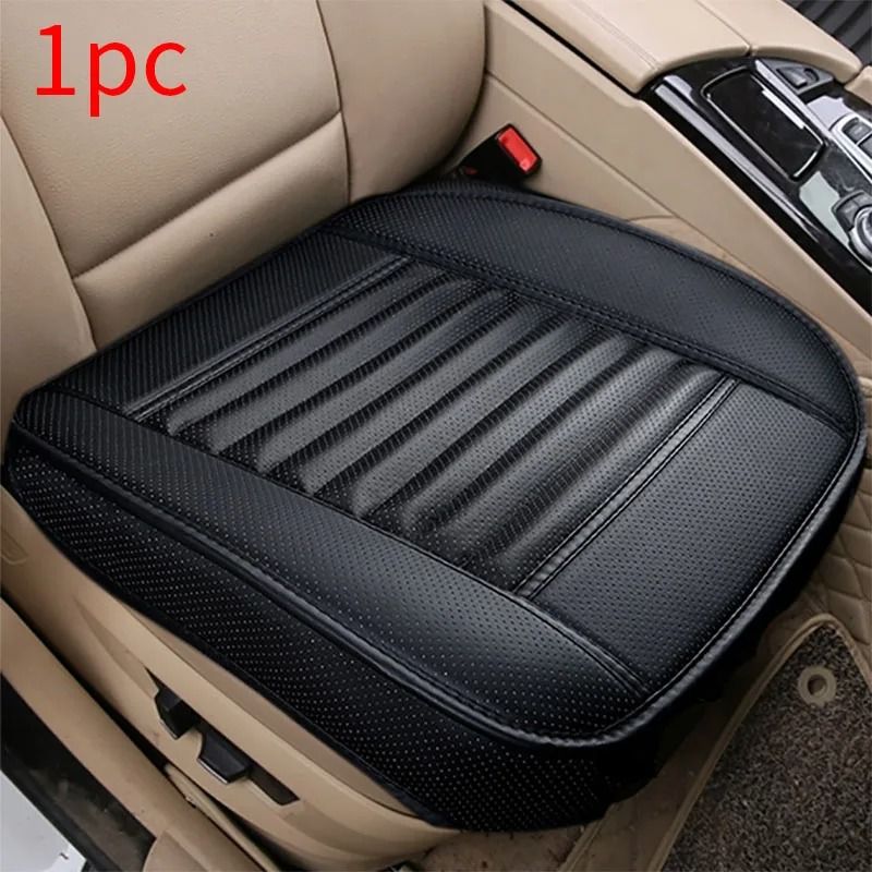 Universal Leather Car Seat Covers Full Set Cushion Protector