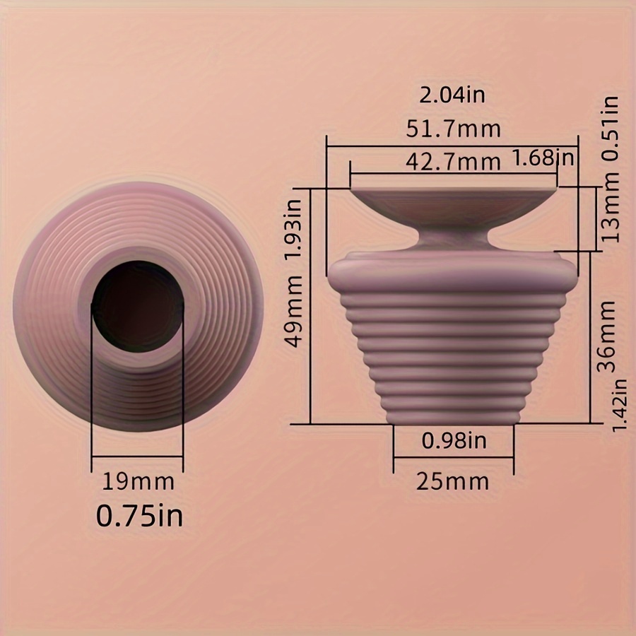 Silicone Anti Odor Drain Plug for Bathtubs and Sinks