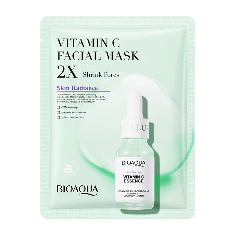 BIOAQUA 20-Pack Centella Collagen Sheet Masks Hydrating & Refreshing Facial Care