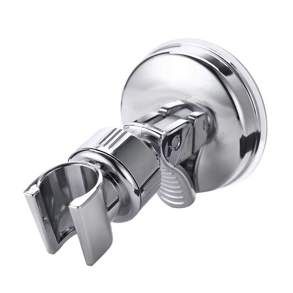 Adjustable Wall-Mount Suction Cup Shower Head Holder – No Drills, Strong Vacuum Grip for Handheld Showers