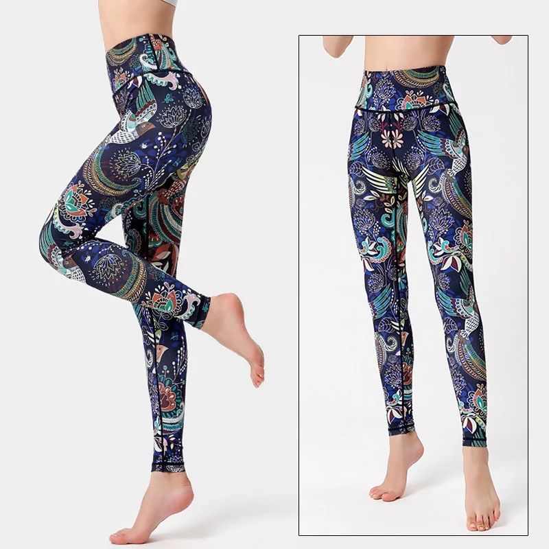 Cloud Hide Women's High-Waist 4-Way Stretch Yoga Leggings – Non-See-Through Fitness & Running Pants