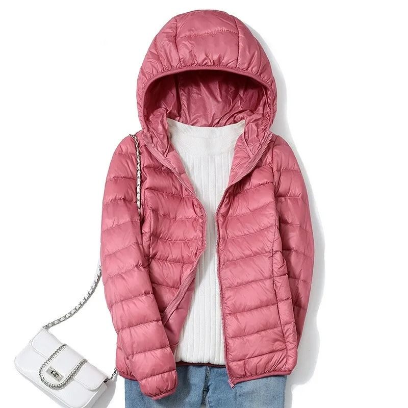 Womens Sweet Style Ultralight Packable Puffer