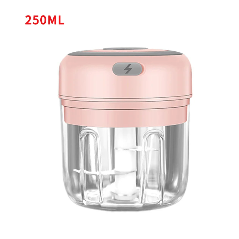 Electric Meat Garlic Grinder meat grinder stainless steel crushed garlic 250ml