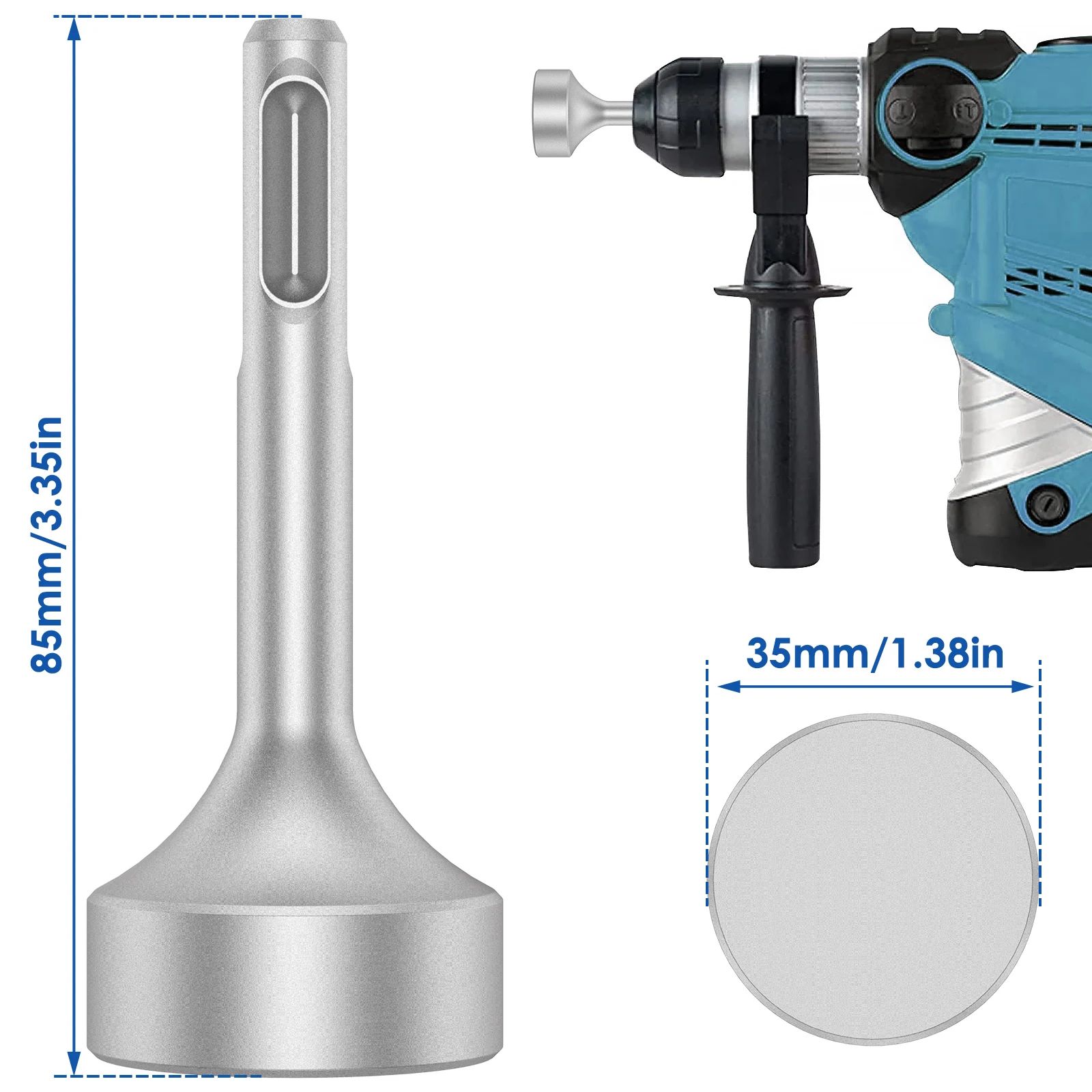 Precision Ground Rod Master – Heavy-Duty SDS Plus Ground Rod Driver