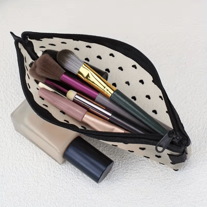 Clear Transparent Pencil Case Mesh Stationery Organizer – Cute School Supplies Pencil Case for Girls
