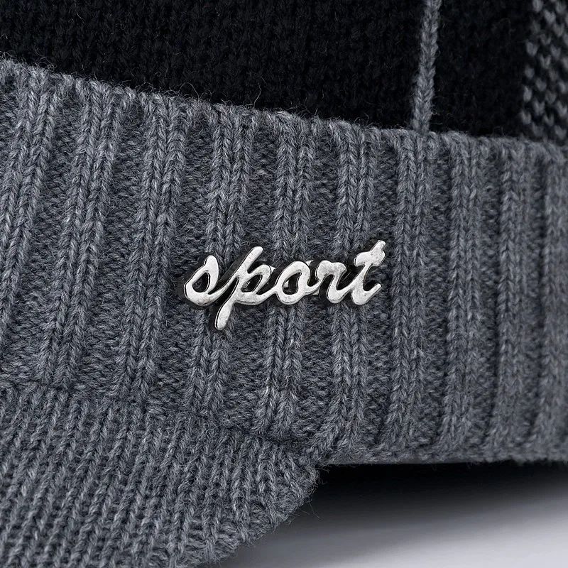 Fur Lined Winter Beanie Hat