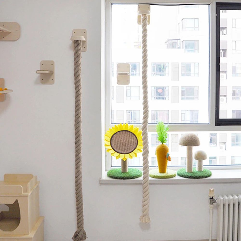 Wall Mounted Cat Climbing Shelf Tree