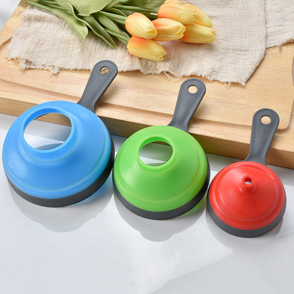 Pcs Kitchen Funnel Set for Jam, Liquid, and Powder Transfer – Wide Mouth Mason Jar Funnel Kit