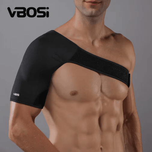 VBOSI Adjustable Rotator Cuff Shoulder Brace – Breathable Elastic Support for Men & Women