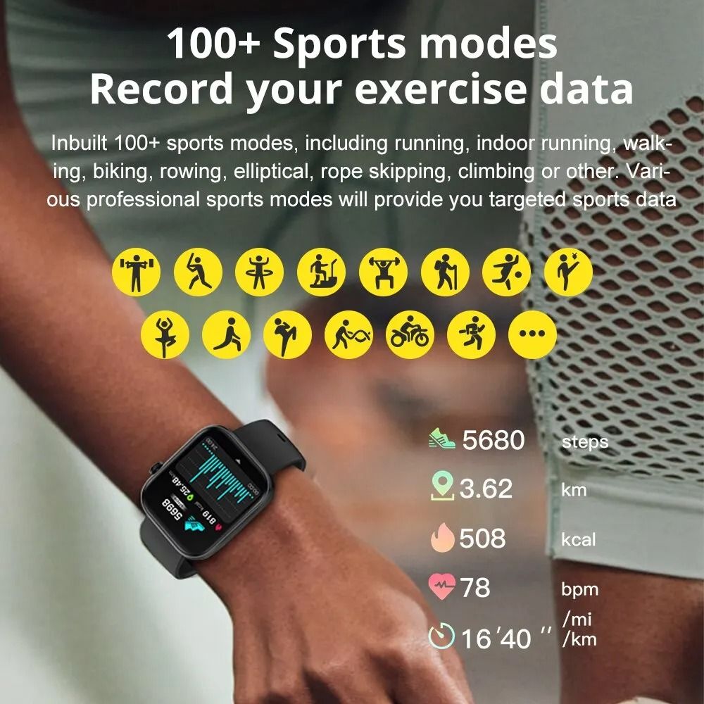 1.9-inch HD Voice Calling Smartwatch