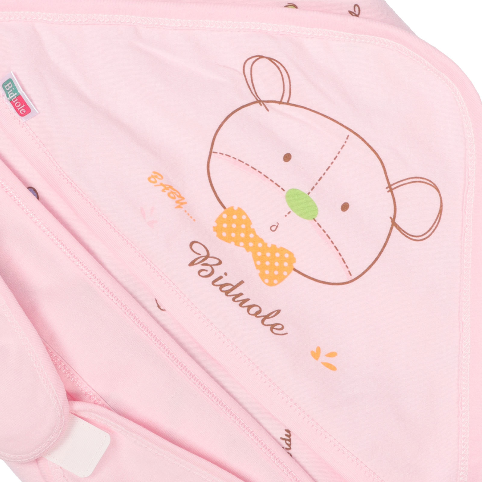 Premium Newborn Baby Blanket Pink, Soft and Thick Warm Swaddling Clothes, Infant Wrapping Towel