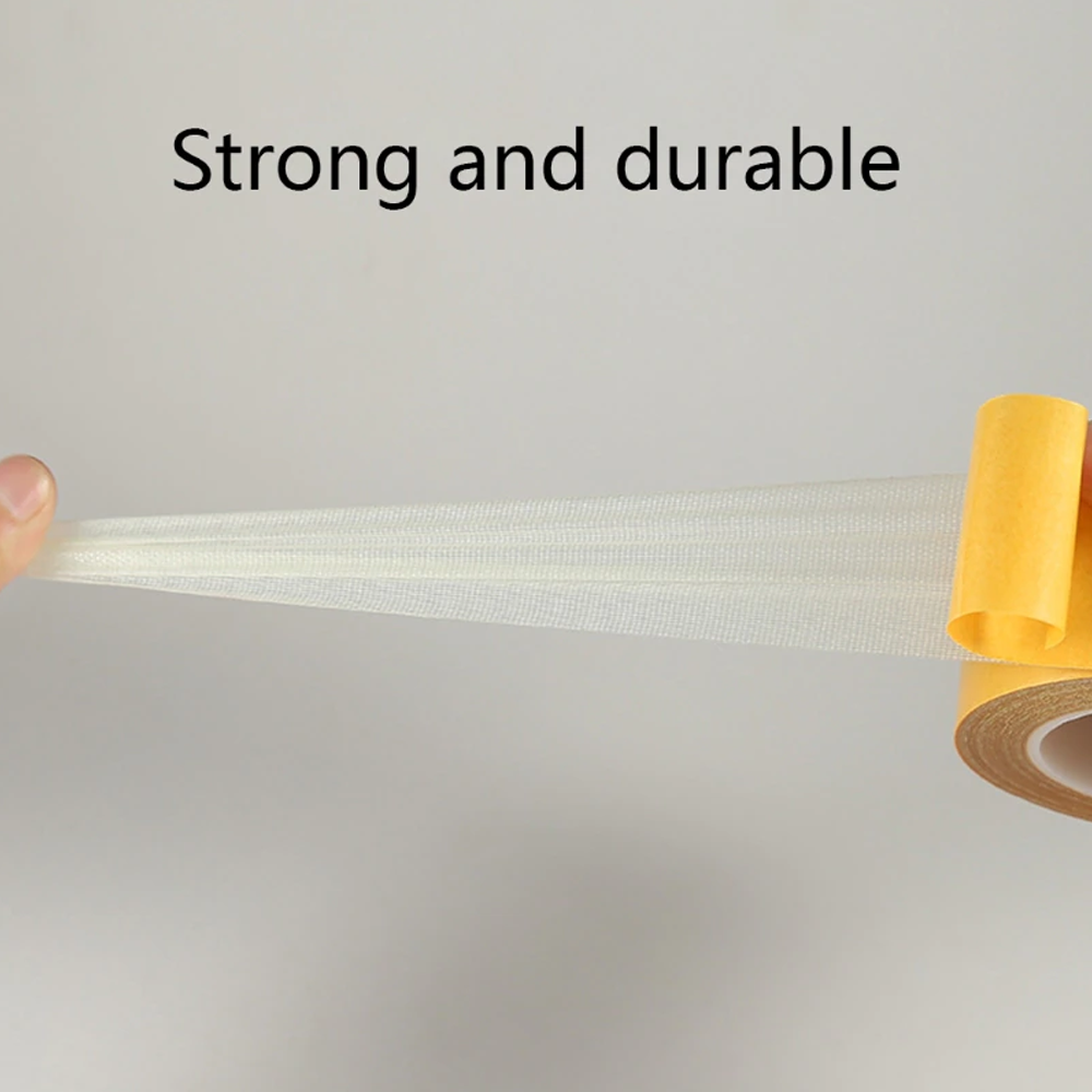Transparent Ultra-Strong Fiberglass Mesh Tape for a Polished & Professional Finish