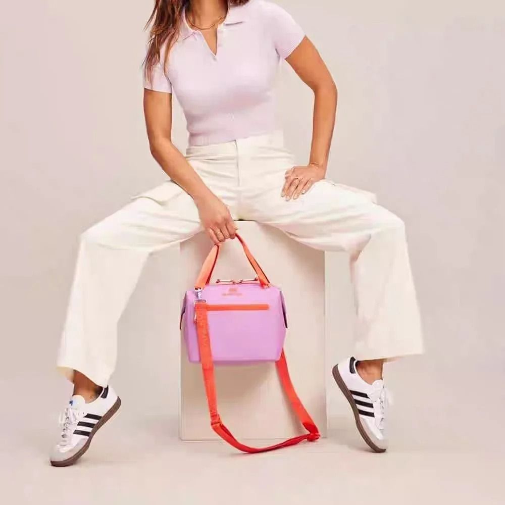 Aesthetic Travel Crossbody Bag Waterproof Lunchproof Carryall