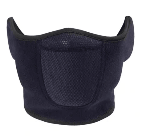 Winter Fleece Balaclava Breathable Half Face Mask and Neck Warmer for Motorcycle Cycling and Skiing