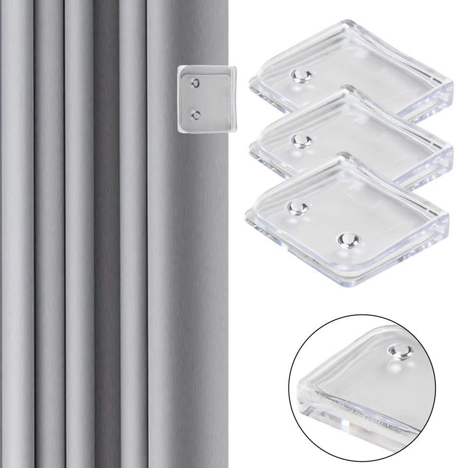 Shower Curtain Splash Guard Clips