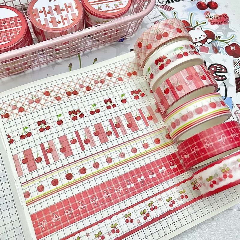 Fruit Paradise Cute Cartoon Washi Tape Set