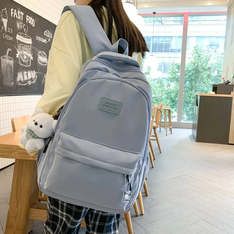 Ultimate High Capacity Waterproof Laptop Backpack Trendy College & Travel Book Bag