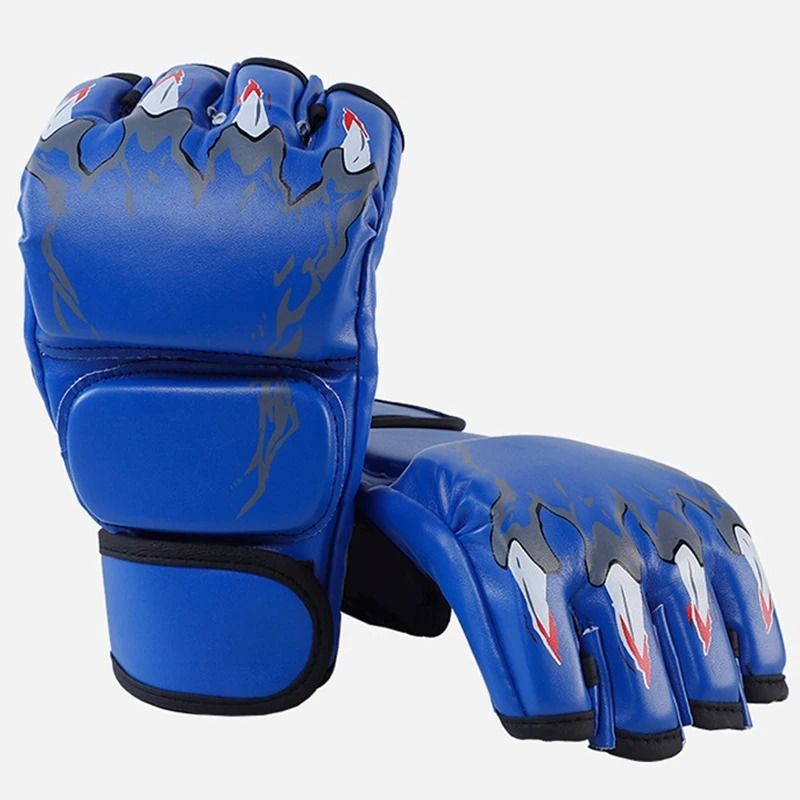 Professional Half-Finger Boxing & Taekwondo Training Gloves