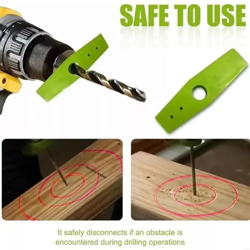 Portable Drill Hole Positioning Tool with LED Light and High-Performance No-Block Viewing Architecture