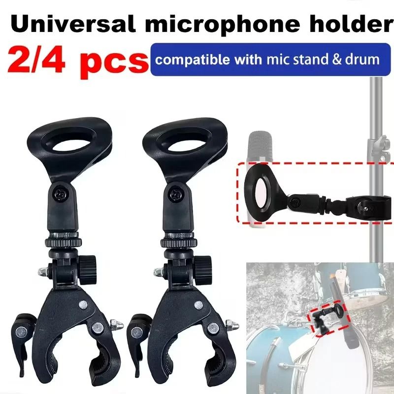Professional Microphone Crab Clamp Mount and Drum Rim Holder