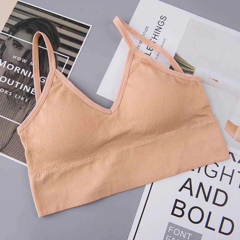 Seamless Athletic Crop Top Bralette