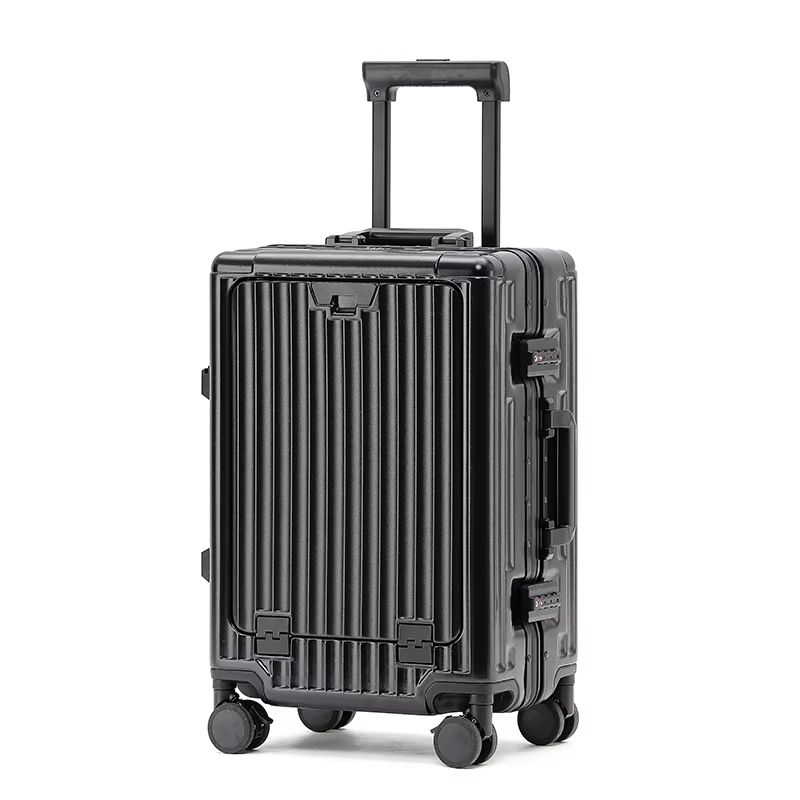 SkyBoard 20-Inch Aluminum Frame Smart Carry-On Trolley Suitcase