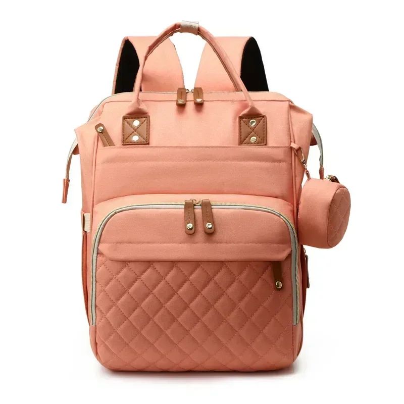 USB Mummy Diaper Bag Backpack – Large Capacity Waterproof Baby Care Maternity Nappy Bag with Wet Pockets