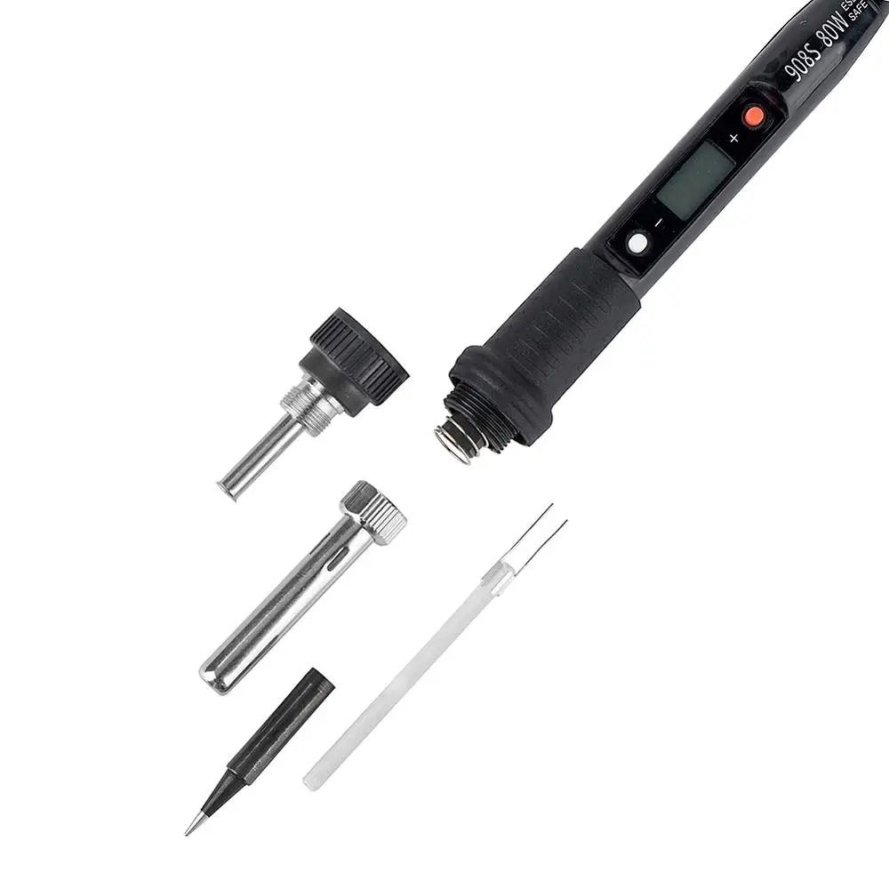 Digital Adjustable Temperature Soldering Iron with LCD Display