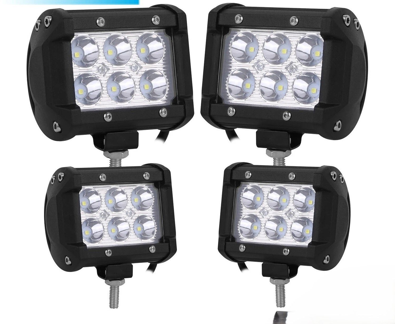 LED Spot Light, Off-Road LED Fog Light, Reverse Cube Pods, Waterproof, Lumens, High-Performance