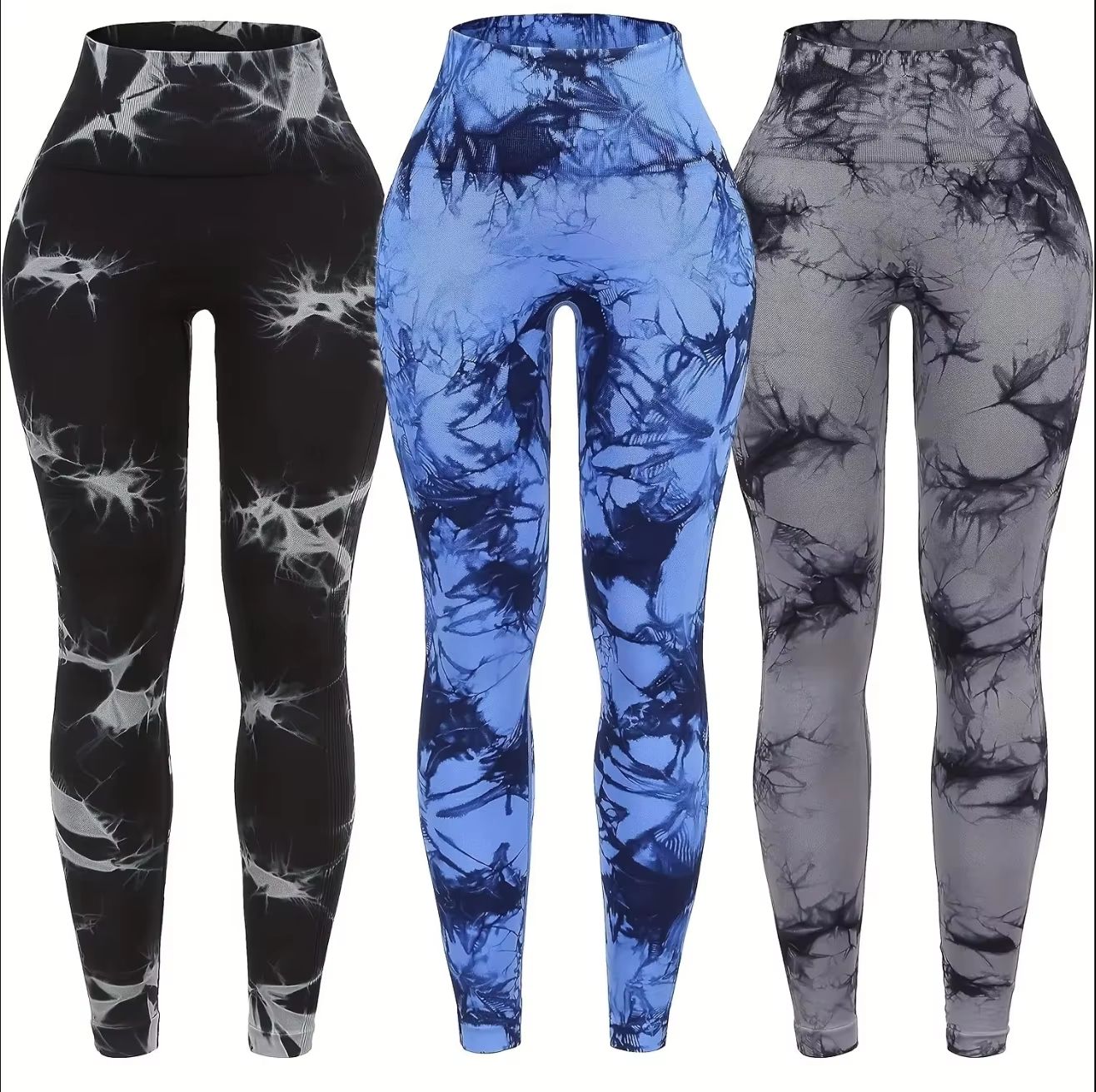 Women's Seamless High Waist Yoga Pants – Push Up Fitness Leggings for Gym, Workout & Daily Wear