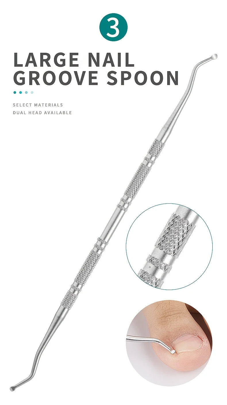 Professional Foot Care Tool Set Ingrown Toenail Clipper Nail Cleaner Ingrown Toenail Removal Set Toenail File And Lifter