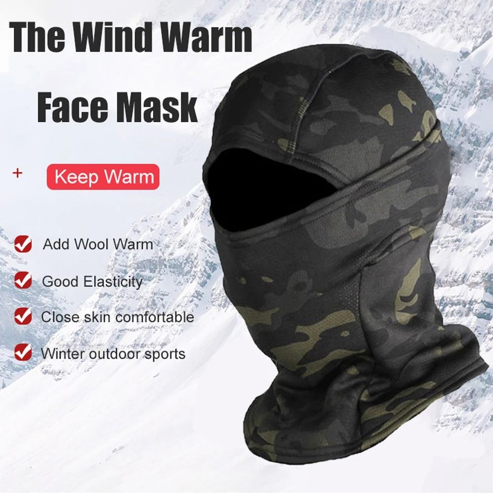 Polar Fleece Camouflage Tactical Balaclava