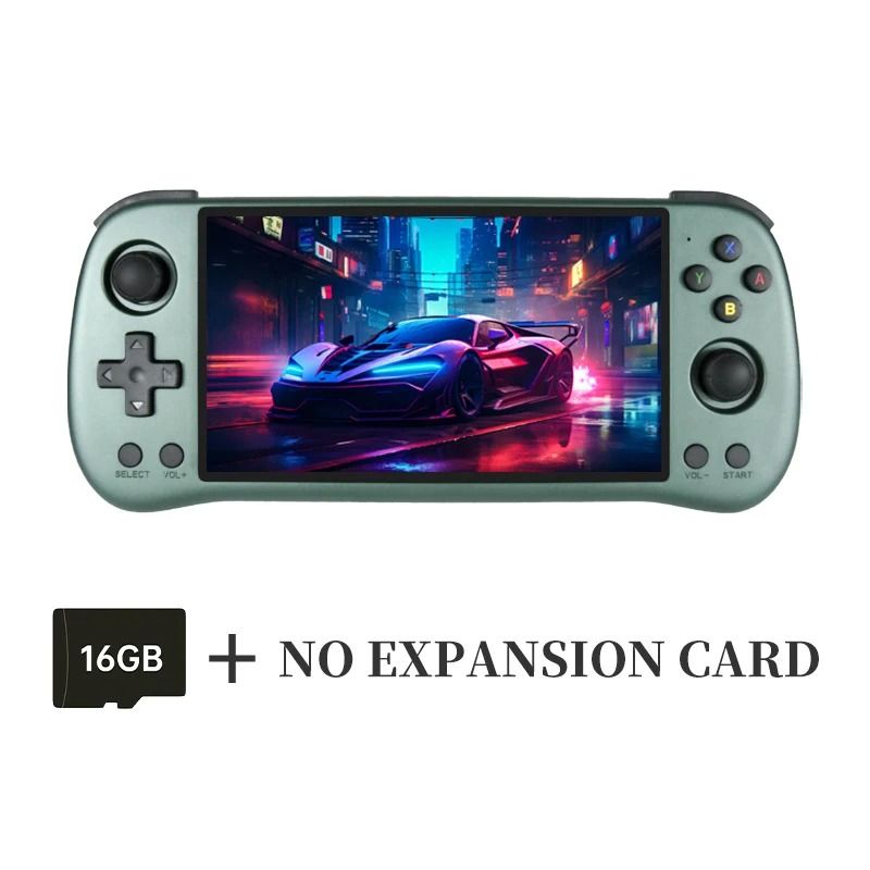 Retro Handheld Game Console with 5.5 Inch IPS Screen and Open Source System