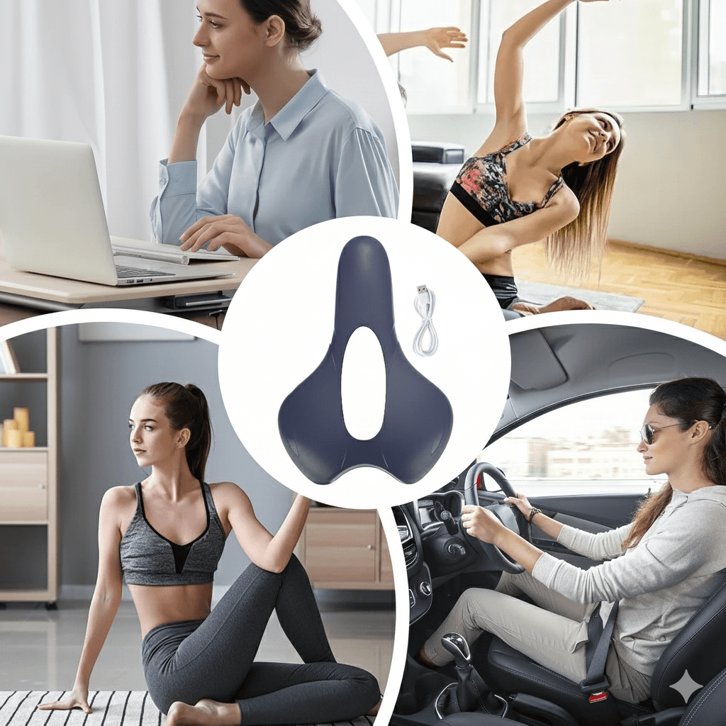 USB Rechargeable Pelvic Floor Muscle Trainer for Home, Office, and Fitness Recovery