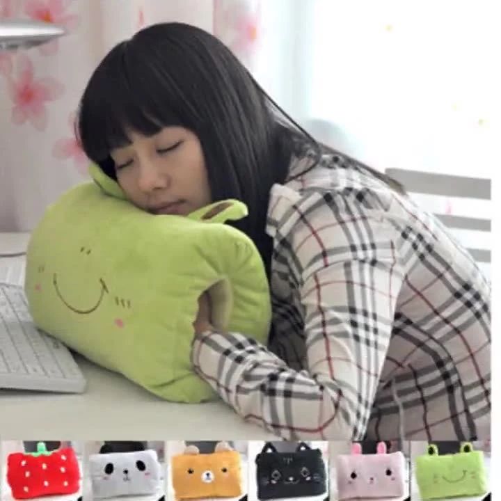 Plush Hand Warmer Pillow for Cozy Comfort and Desk Naps