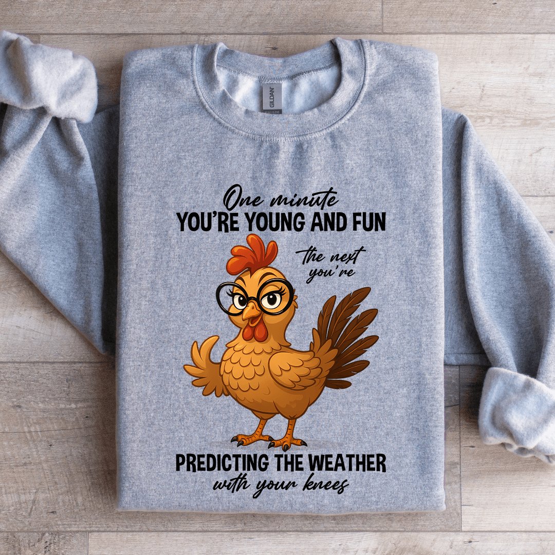 One Minute You're Young Sweatshirt