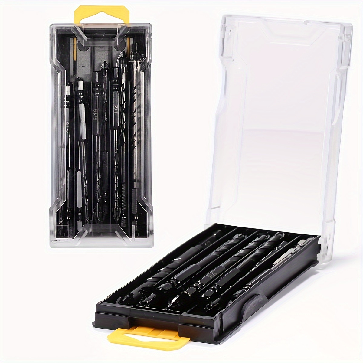 Concrete Drill Bit Kit for Glass, Plastic, Wood, Brick, Tungsten Carbide, Hard Alloy Cross Drill Bits