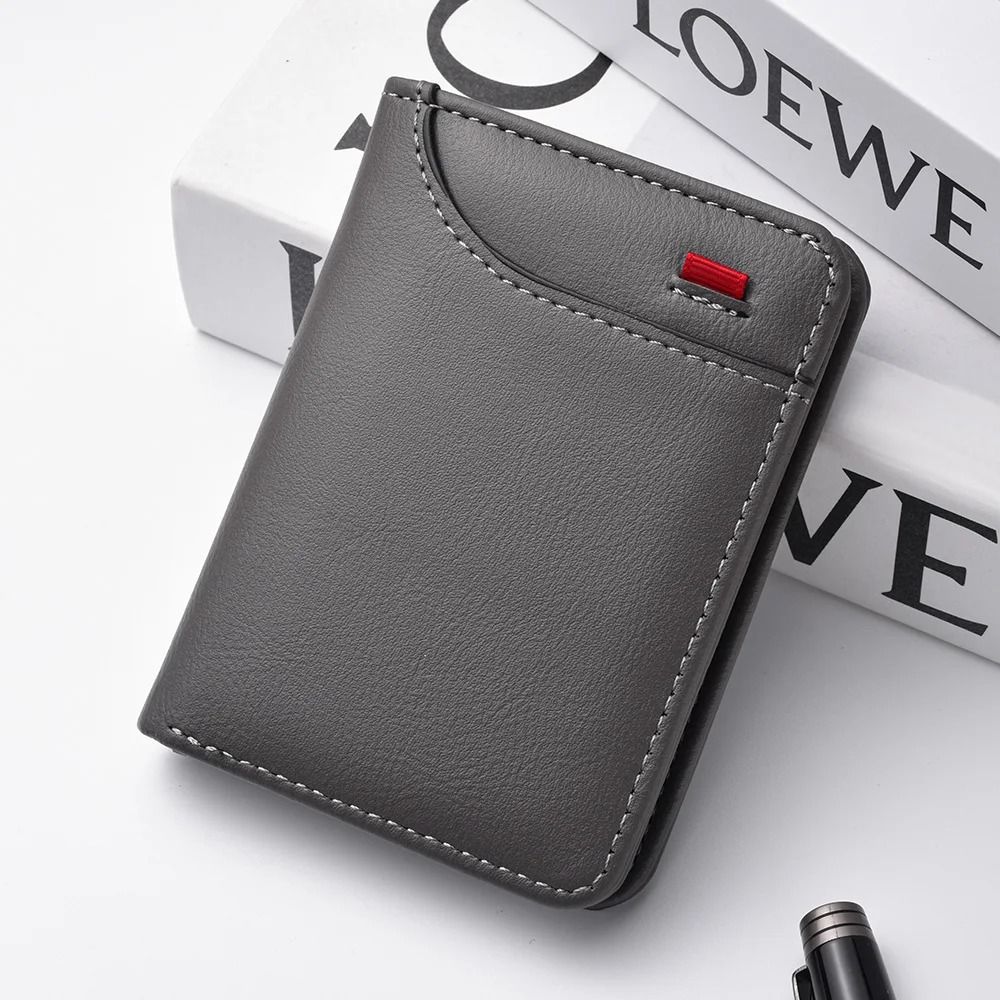 Mini PU Leather Credit Card Wallet Holder
