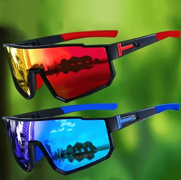 2 Piece Colorful Accent Fashion Glasses Set for Lightweight Everyday Style