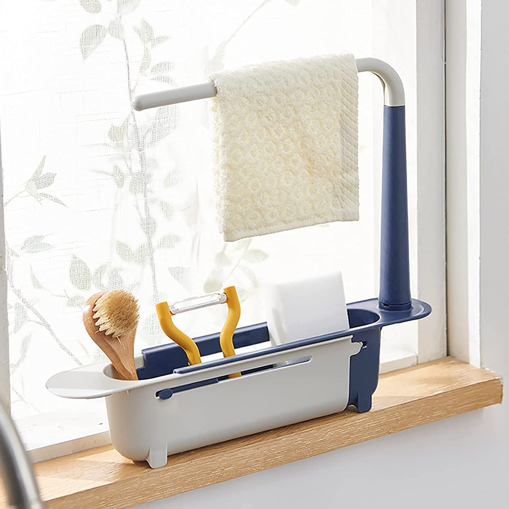 Telescopic Sink Drain Rack