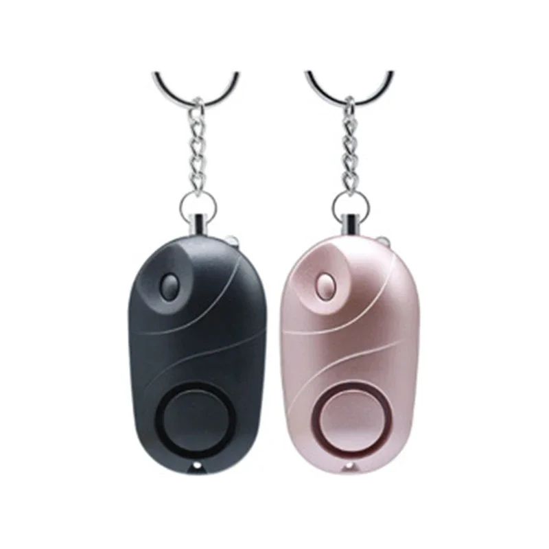 Personal Safety Alarm Keychain with LED Flashlight