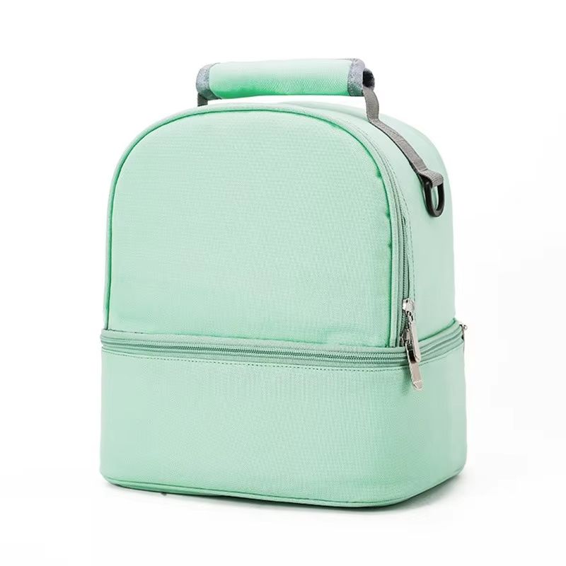 Insulated Double-Layer Large Capacity Mommy Diaper & Picnic Bag