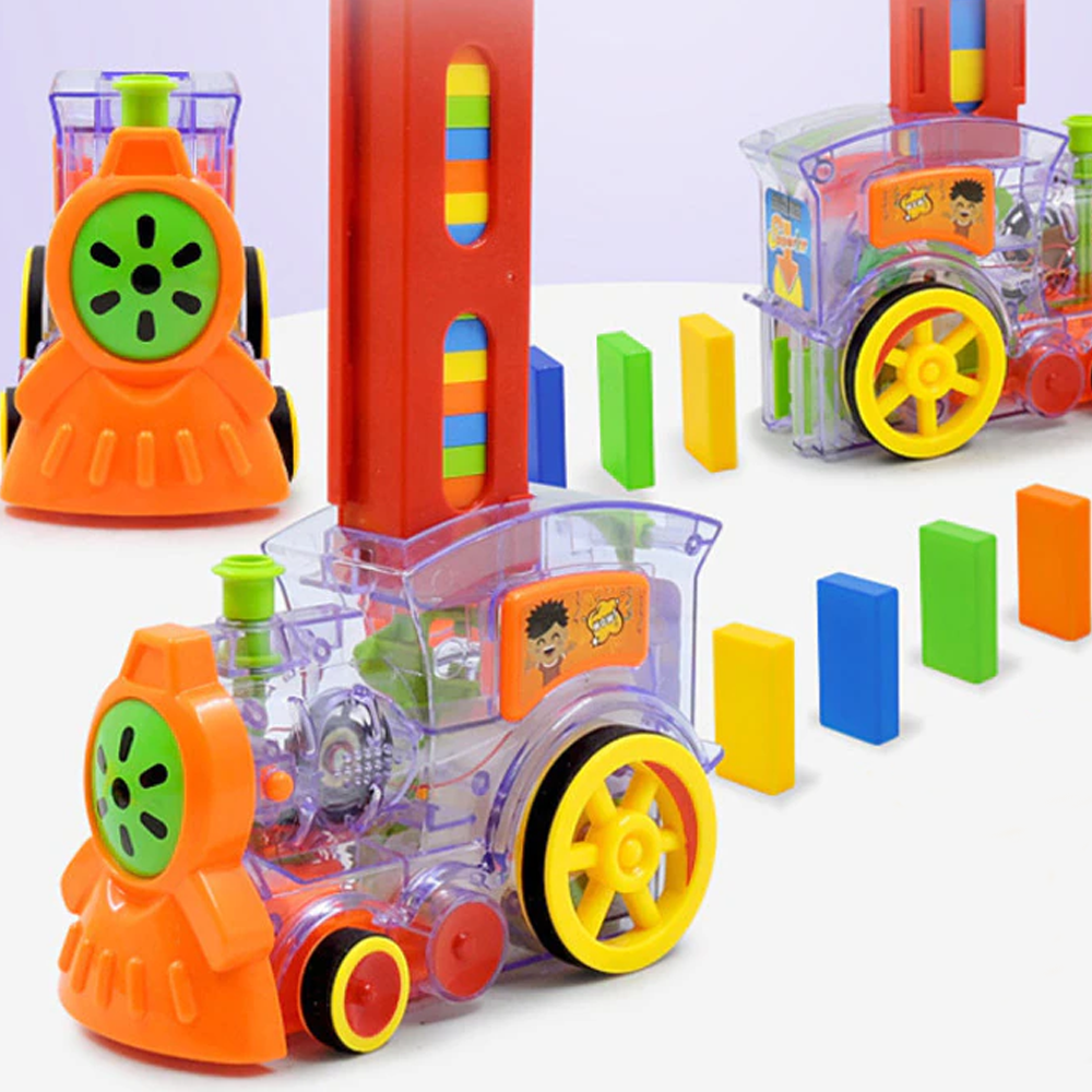 Automatic Domino Train Toy – Educational & Fun