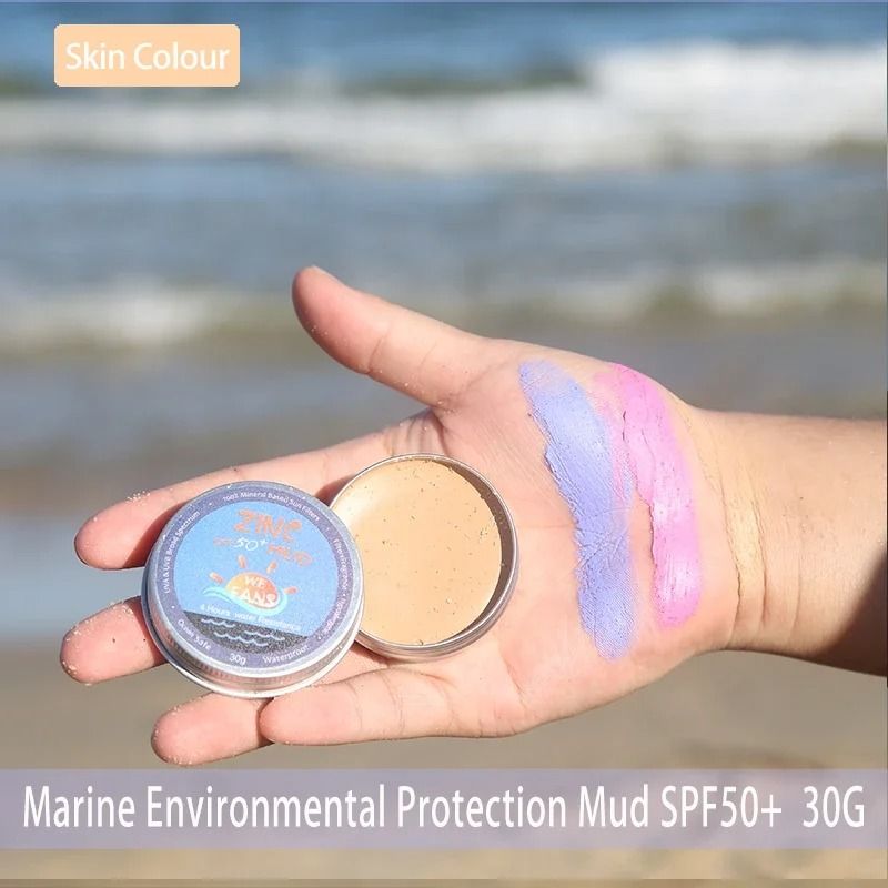 Eco-Friendly Zinc Surfing & Diving Sunscreen Mud