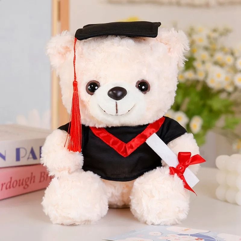 Dr Bear 25cm Graduation Plush Toy