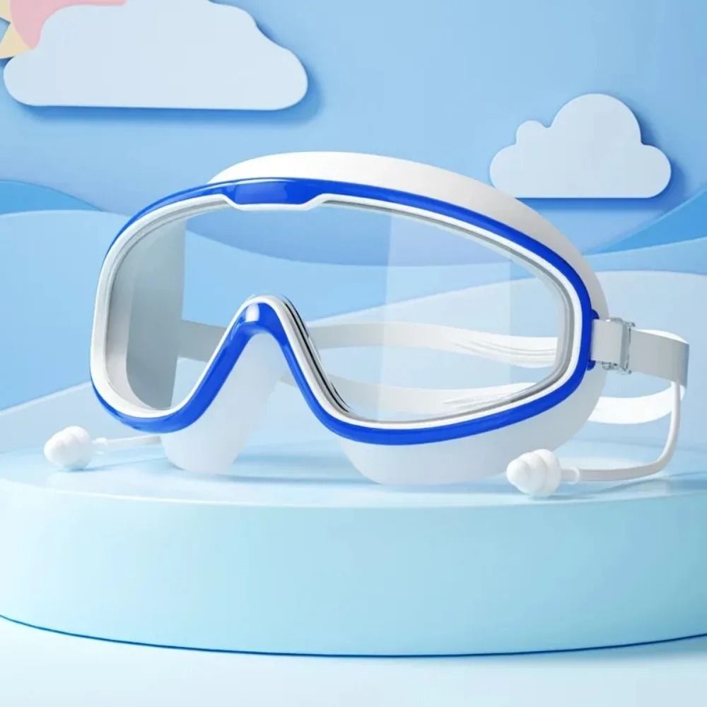 ProView Anti Fog Swimming Goggles HD Professional Swim Goggles with Silicone Seal and Earplugs