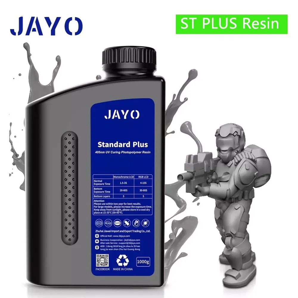 Jayo 3D Printer UV Resin 405nm Standard ABS Like and Water Wash Options