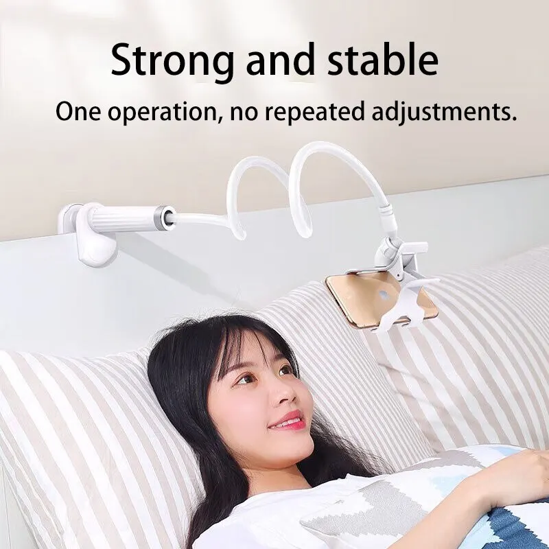 Clip Mobile Phone Holder Stand for Bed and Desk  Flexible, Portable Mount for iPhone, Samsung, Xiaomi