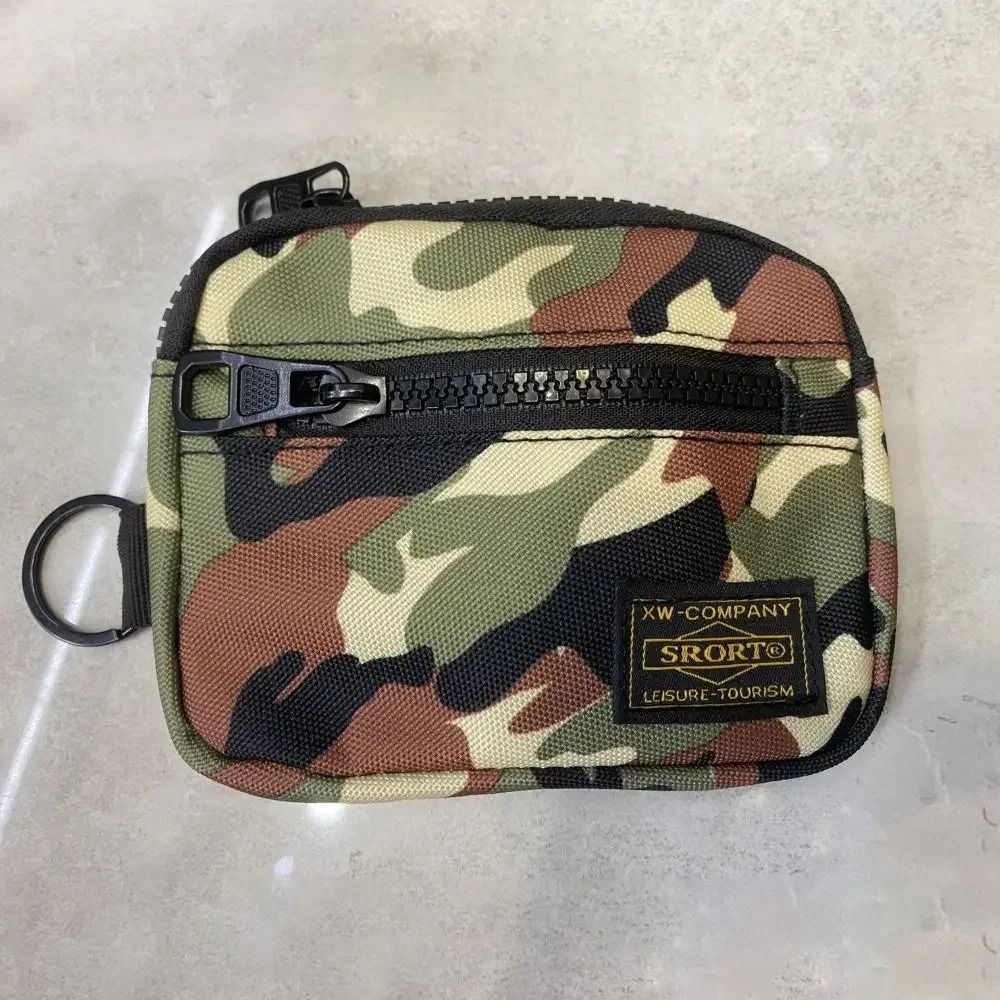 Casual Retro Canvas Mini Zipper Pouch