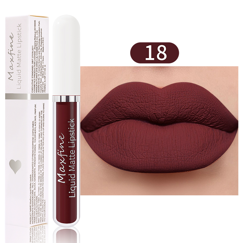 Sexy velvet lip glaze, Matte liquid lipstick, Moisturizing lipstick, Long lasting, Waterproof